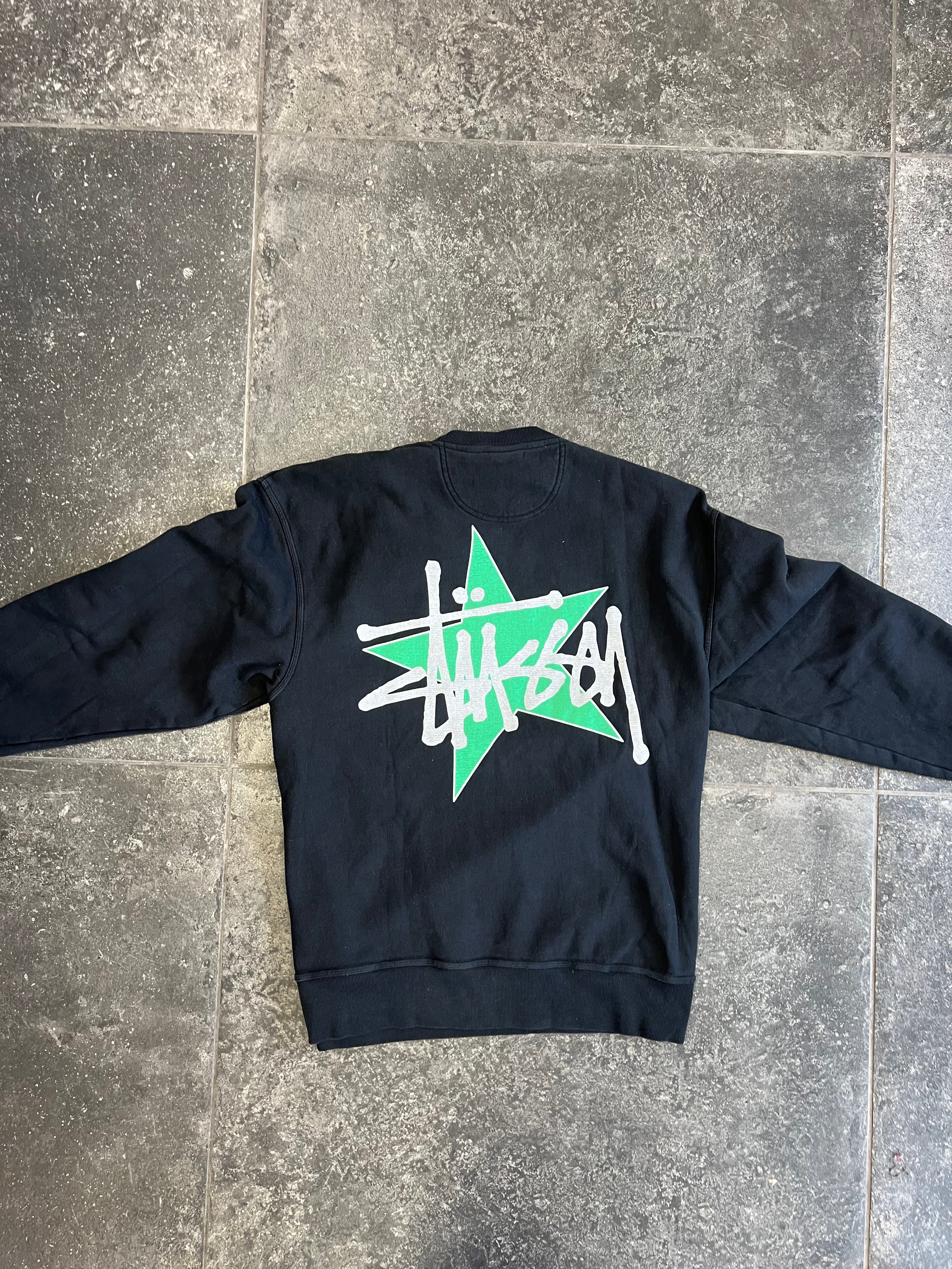 Stüssy sweater met backprint